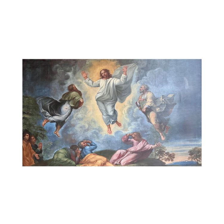 La Transfiguration du Christ tableau 18ème