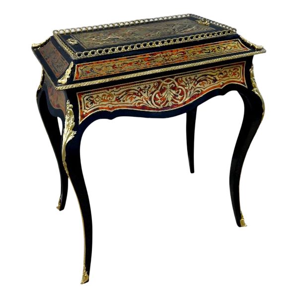 Jardiniere en Marqueterie Boulle style Napoleon III