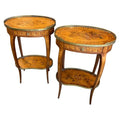 Paire de tables d'appoint style Louis XV